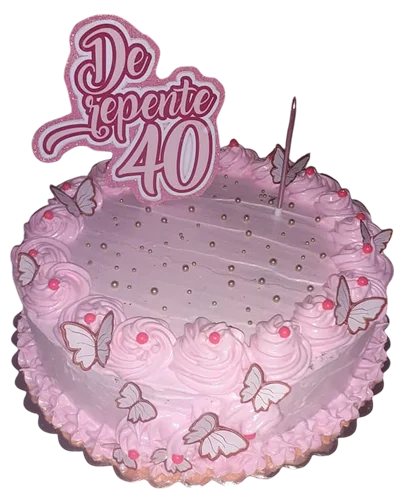 Torta básica de cumpleaños